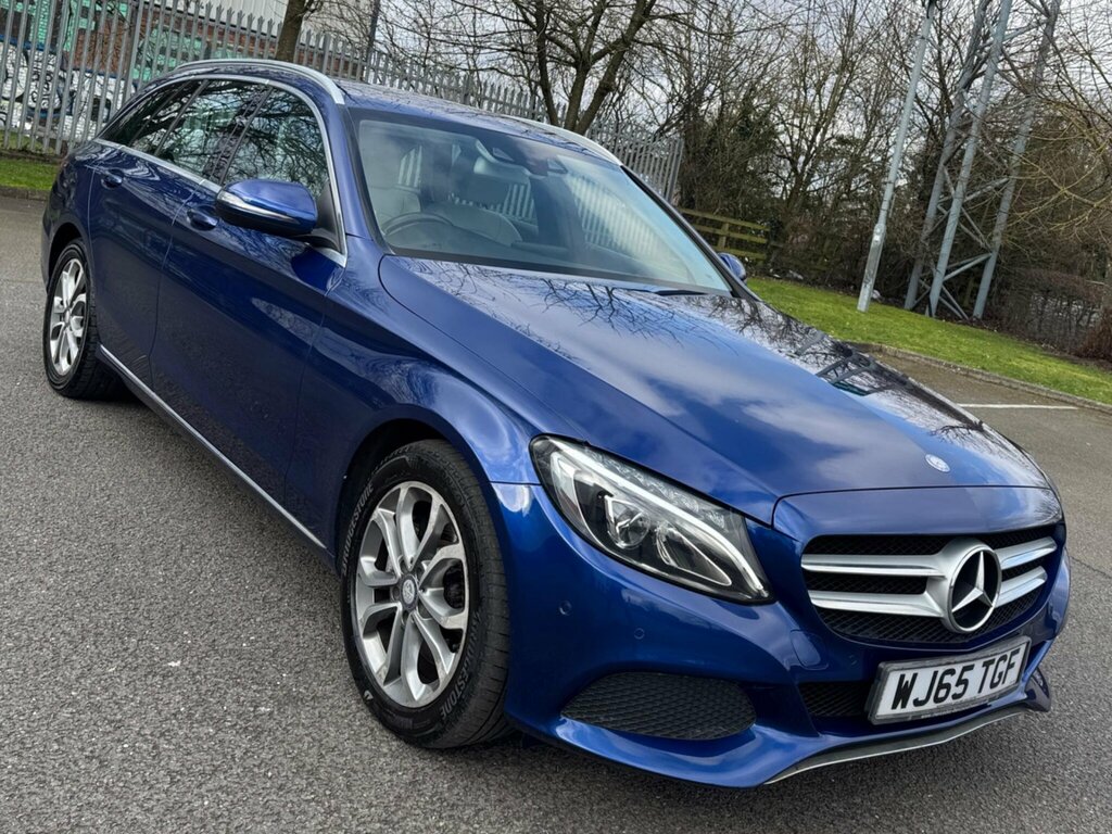 Mercedes-Benz C Class 2.1 C300dh Sport G-tronic Euro 6 Ss WJ65TGF Blue #2