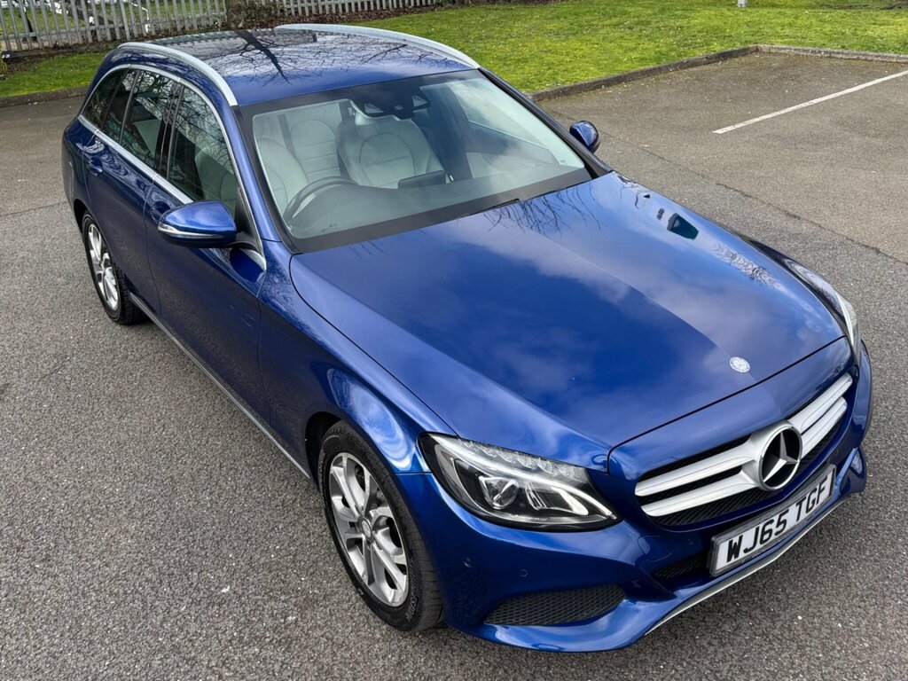 Mercedes-Benz C Class 2.1 C300dh Sport G-tronic Euro 6 Ss WJ65TGF Blue #3