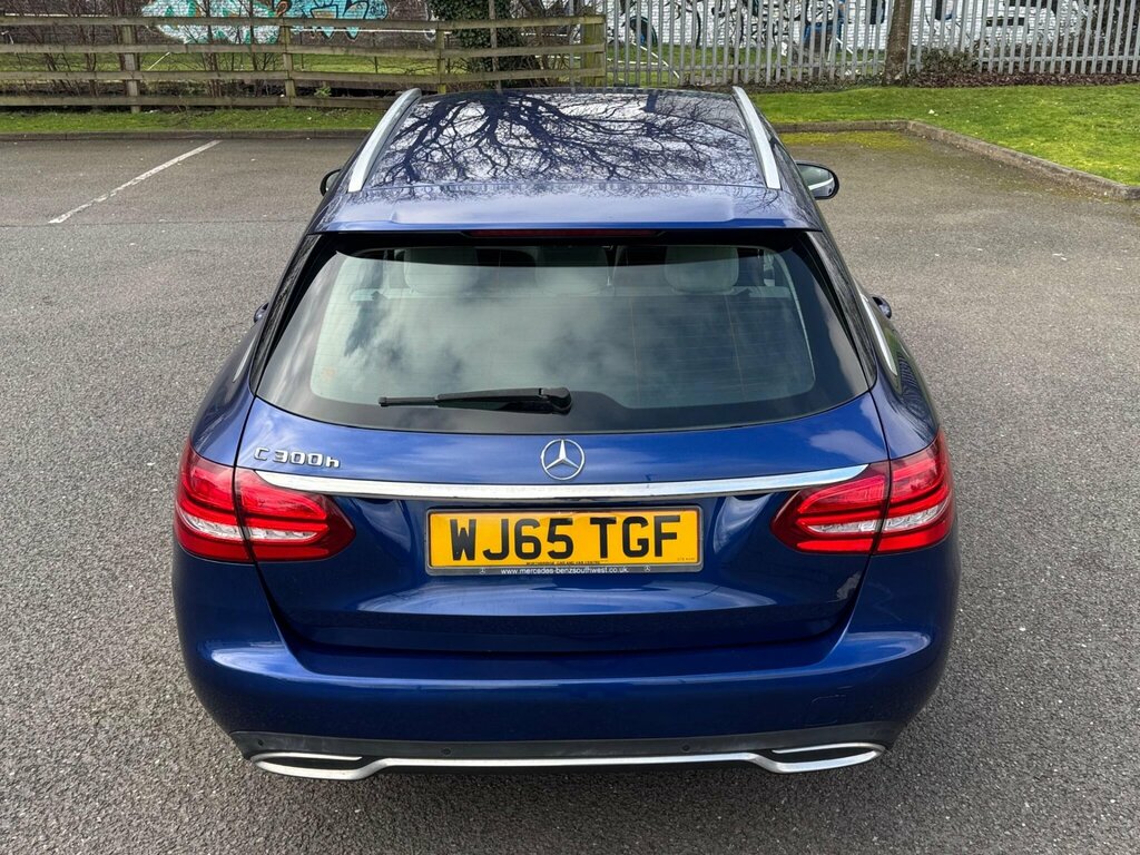 Mercedes-Benz C Class 2.1 C300dh Sport G-tronic Euro 6 Ss WJ65TGF Blue #6
