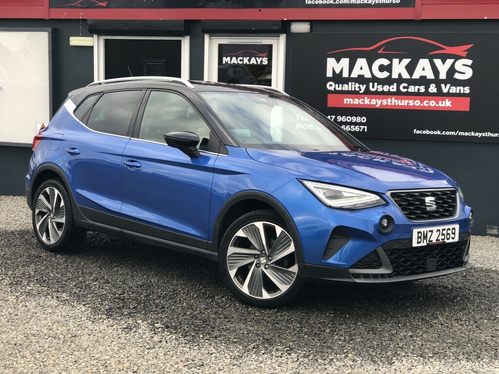 Seat Arona Suv 1.0 Tsi Fr Sport 2023 Blue