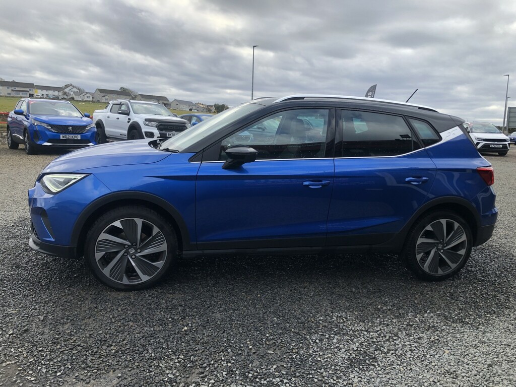 Seat Arona Suv 1.0 Tsi Fr Sport 2023 BMZ2569 Blue #4