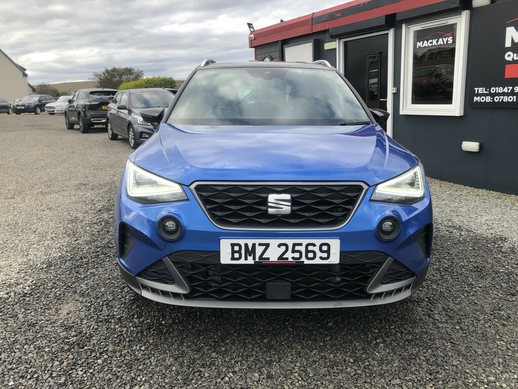 Seat Arona Suv 1.0 Tsi Fr Sport 2023 BMZ2569 Blue #2
