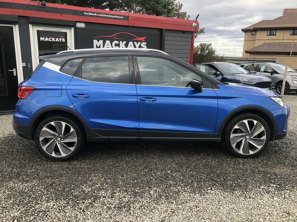 Seat Arona Suv 1.0 Tsi Fr Sport 2023 BMZ2569 Blue #3