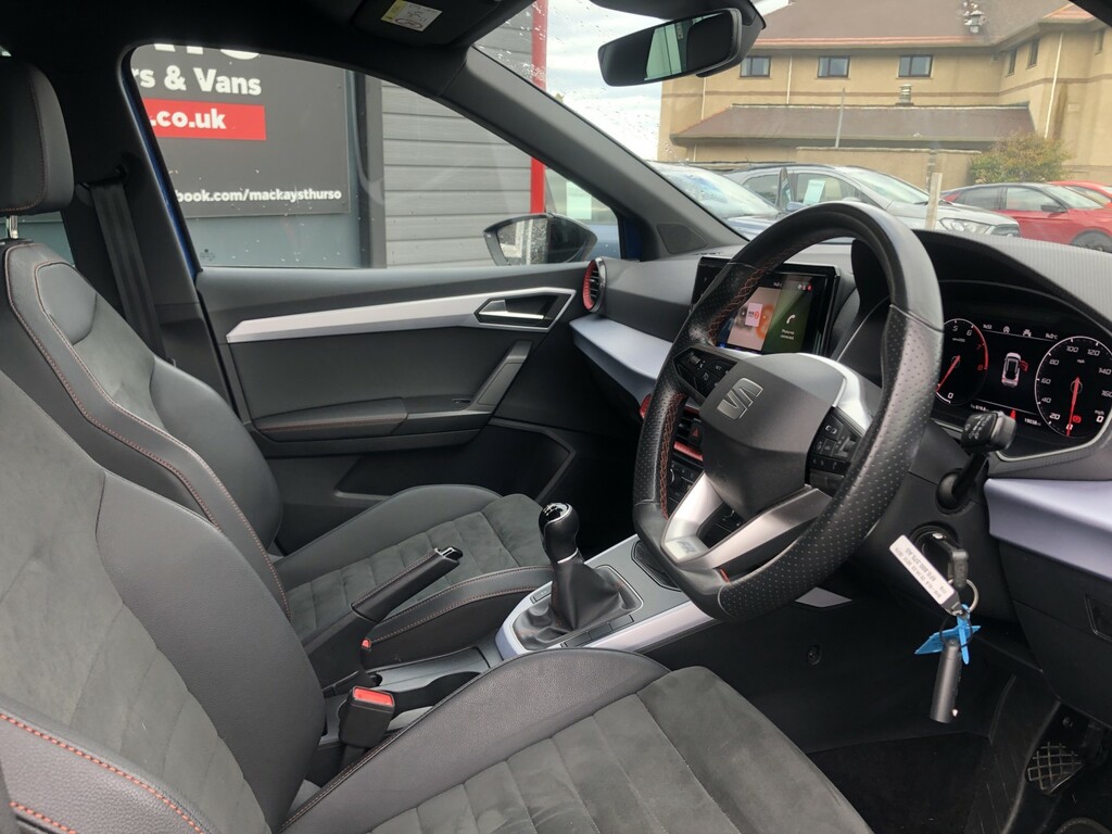 Seat Arona Suv 1.0 Tsi Fr Sport 2023 BMZ2569 Blue #6
