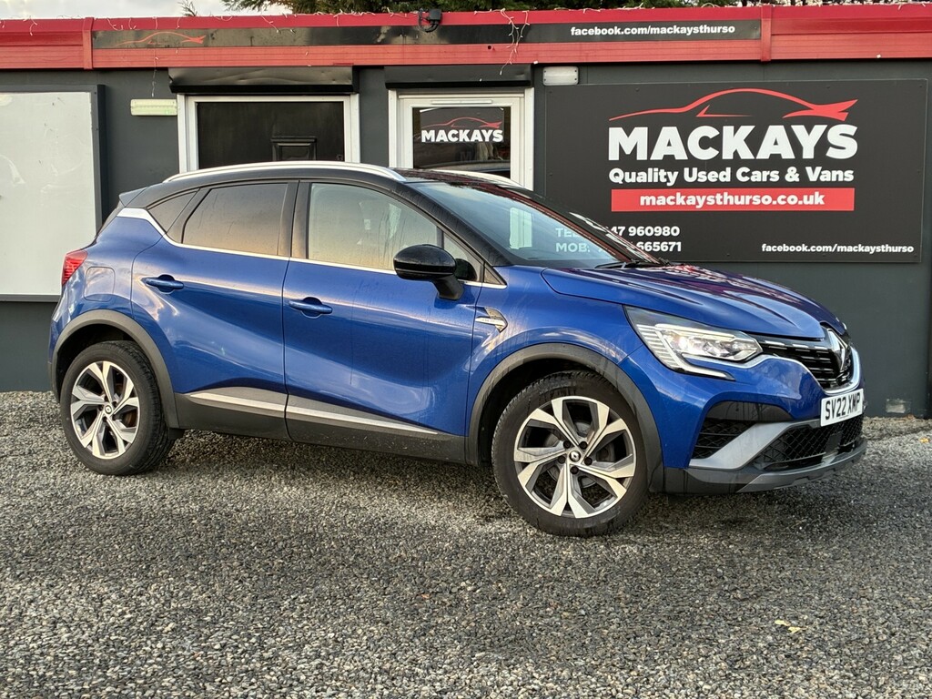 Renault Captur Suv 1.3 R.s. Line Tce 140 Edc My21.5 2022 Blue
