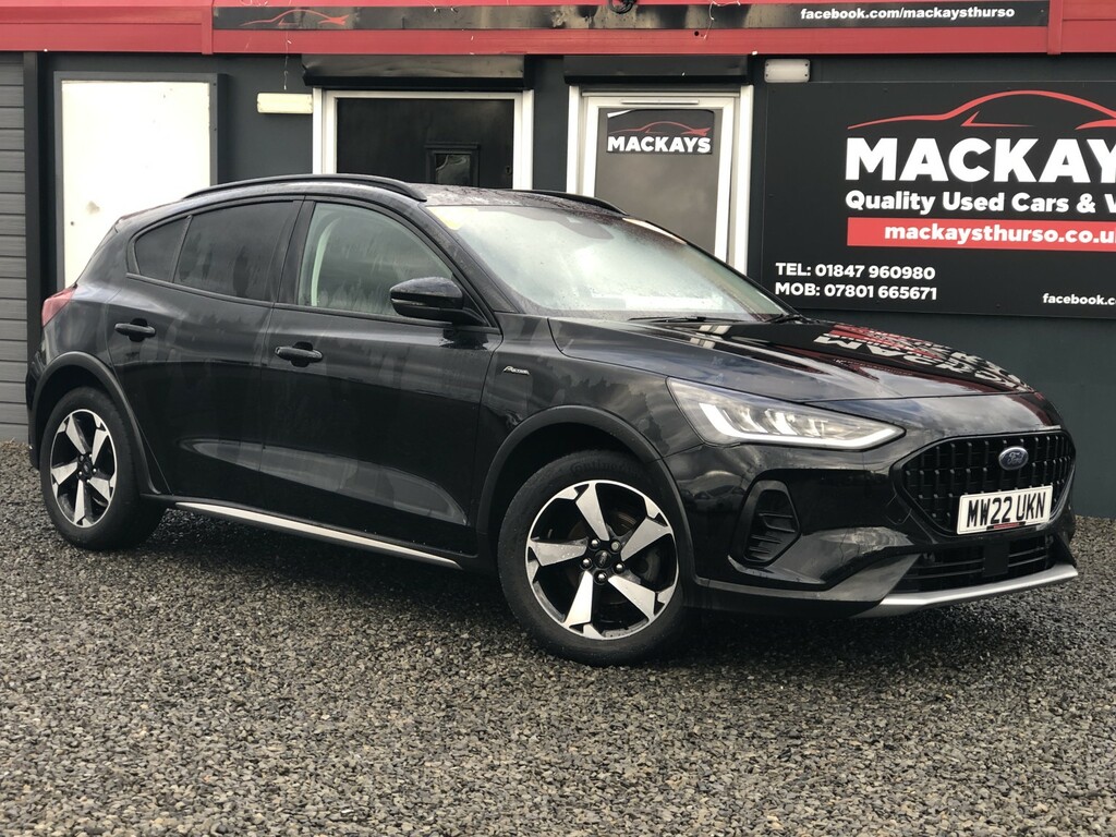 Ford Focus Hatchback 1.0 Focus Active 1.0L Ecoboost 15 Black