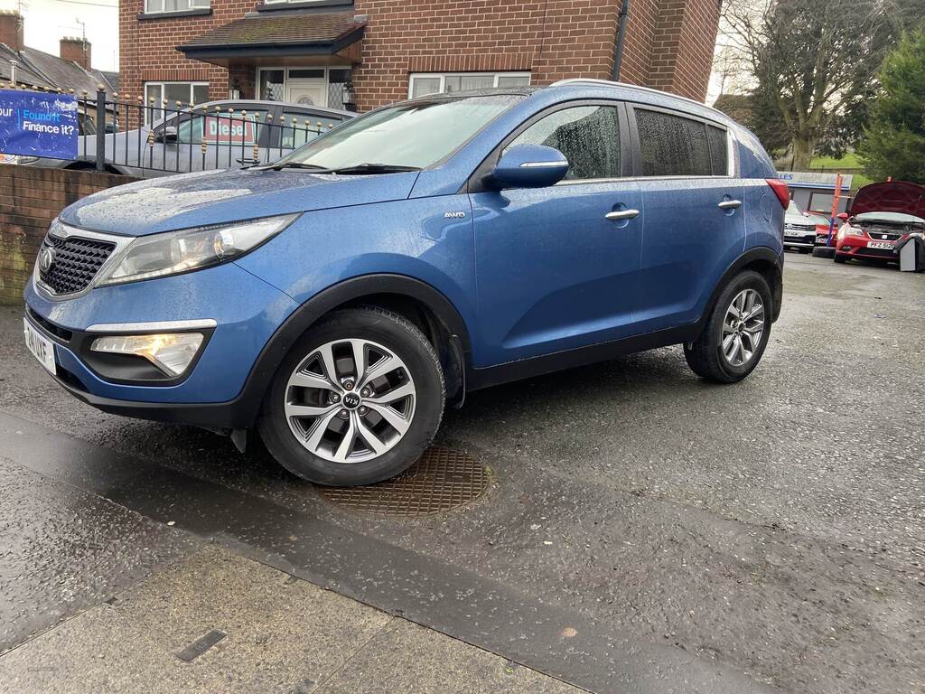 Kia Sportage 2.0 Crdi Kx-2 SHZ2513 Blue #4