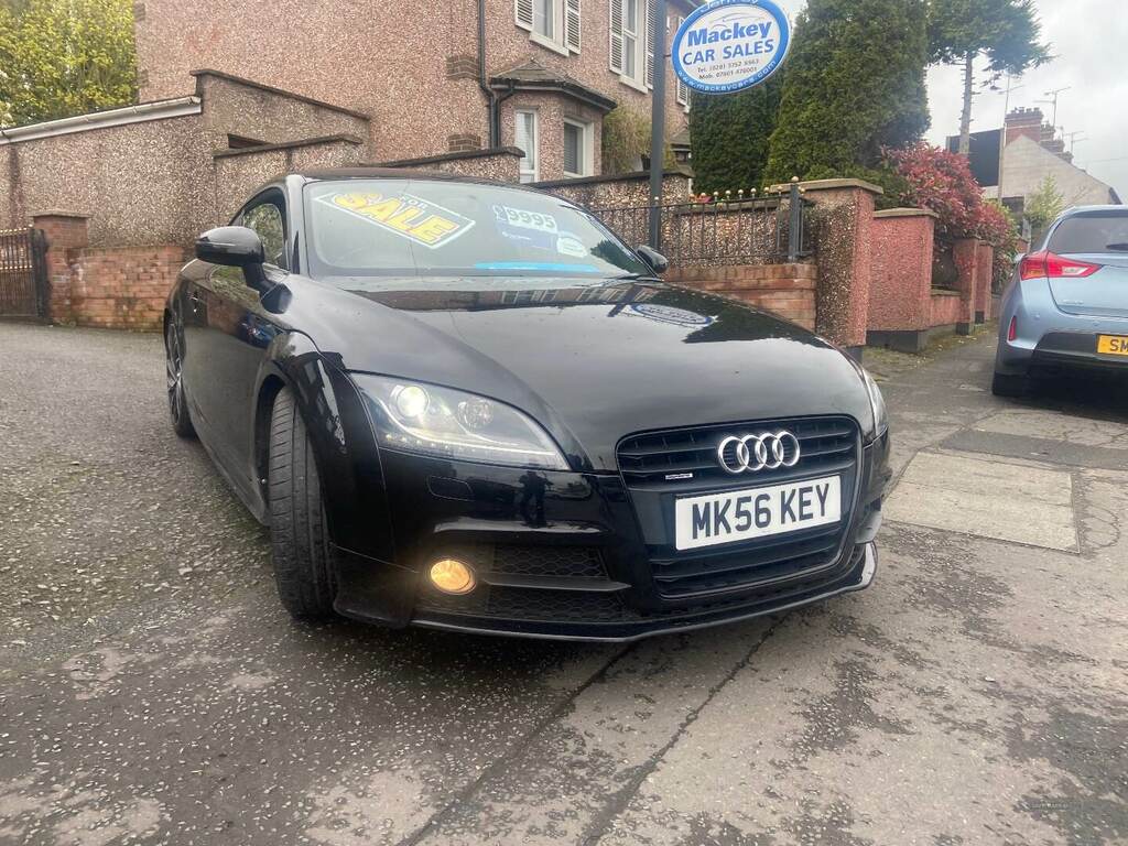 Audi TT 2.0 Tdi Quattro Black Edition MK56KEY Black #5