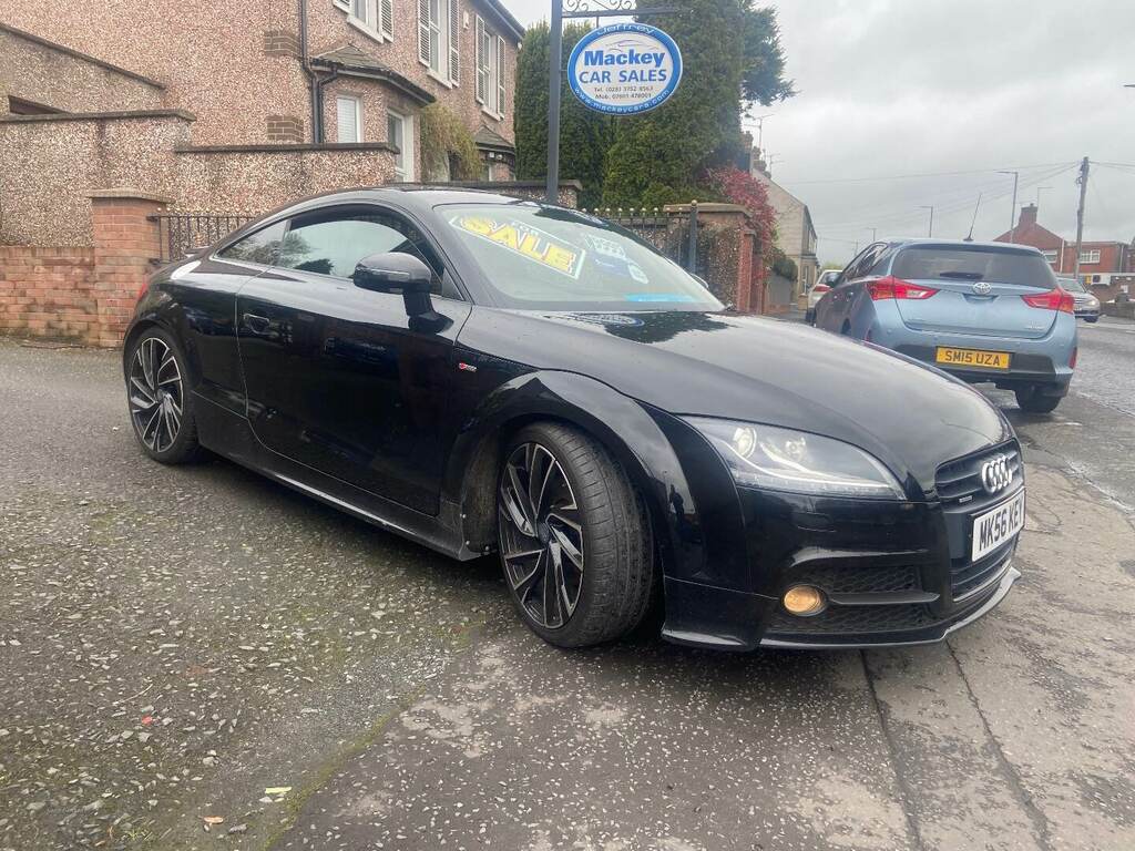 Audi TT 2.0 Tdi Quattro Black Edition MK56KEY Black #6