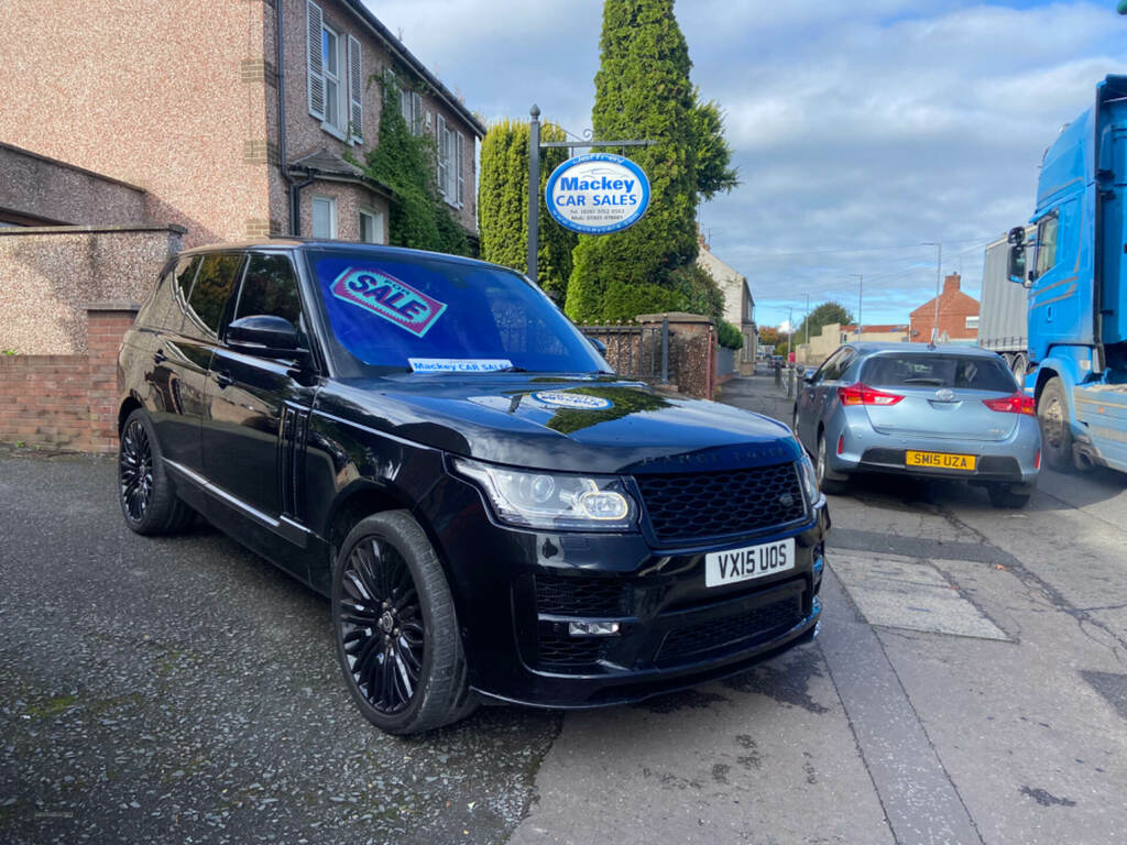 Land Rover Range Rover 4.4 Sdv8 Vogue Se Black