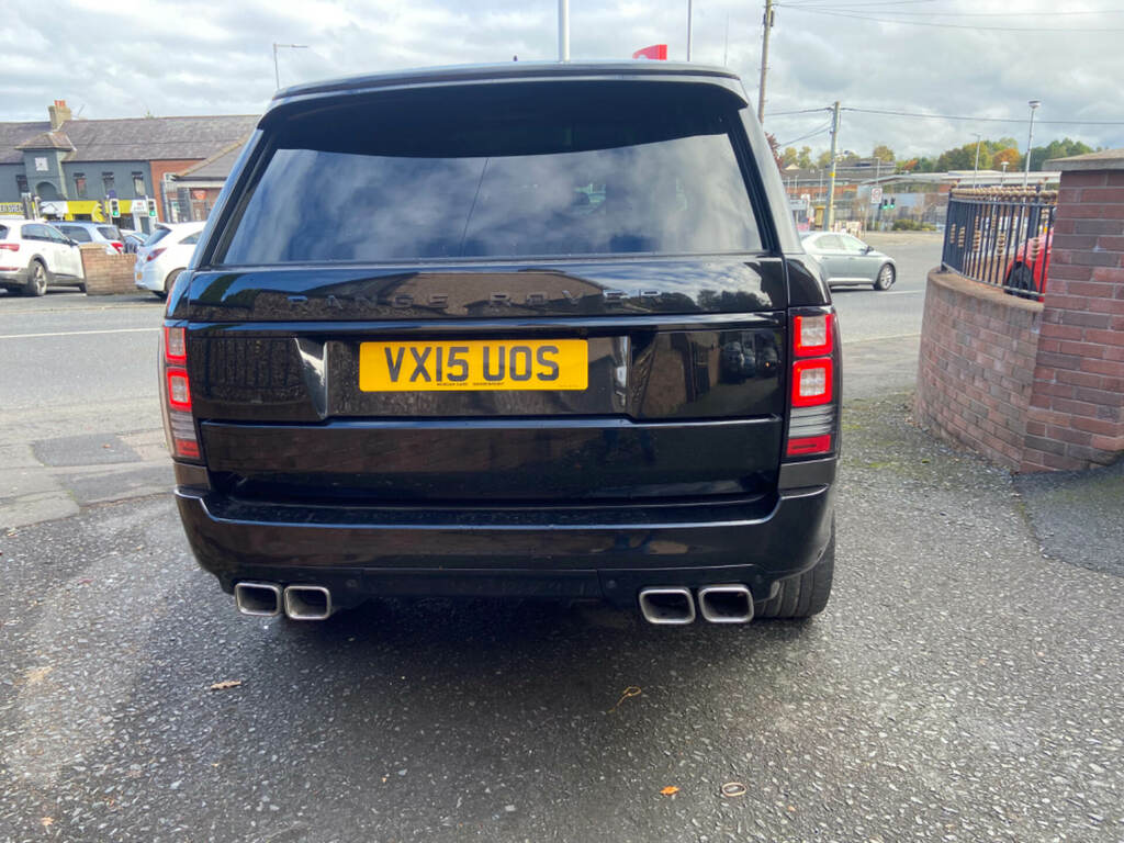 Land Rover Range Rover 4.4 Sdv8 Vogue Se VX15UOS Black #4