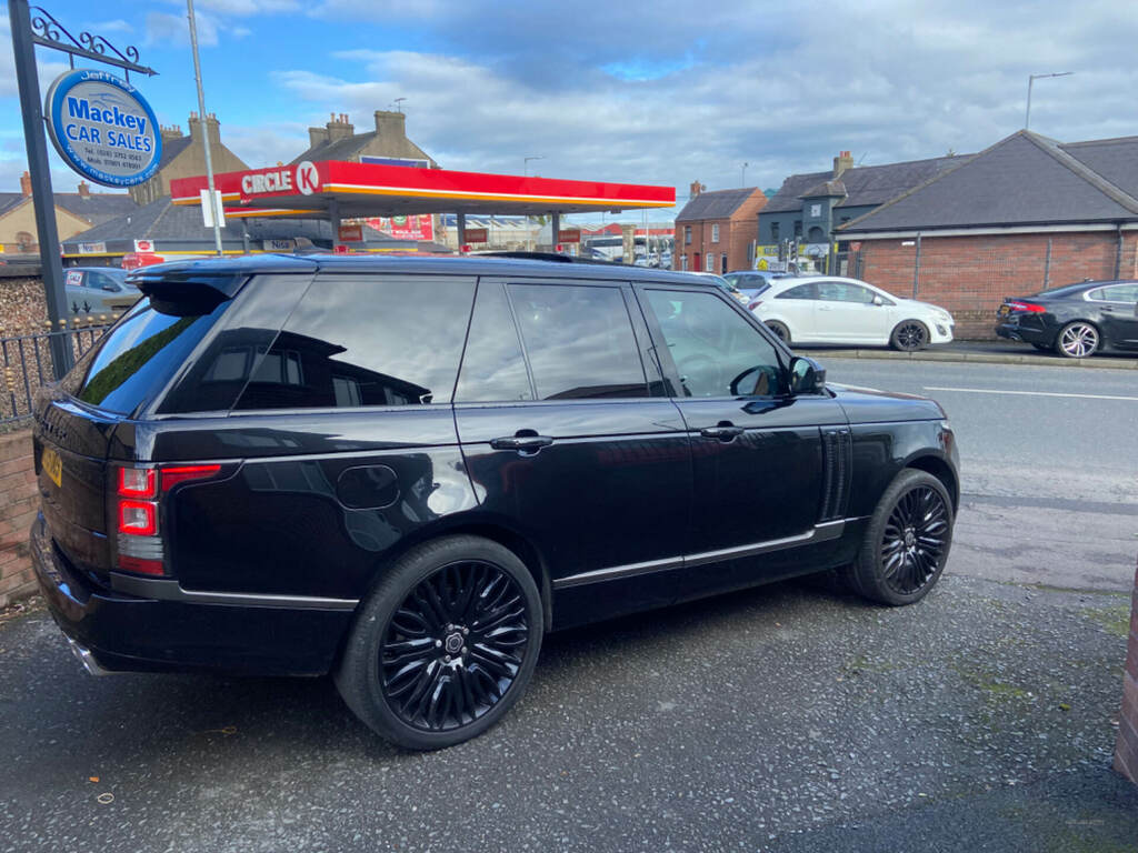 Land Rover Range Rover 4.4 Sdv8 Vogue Se VX15UOS Black #5