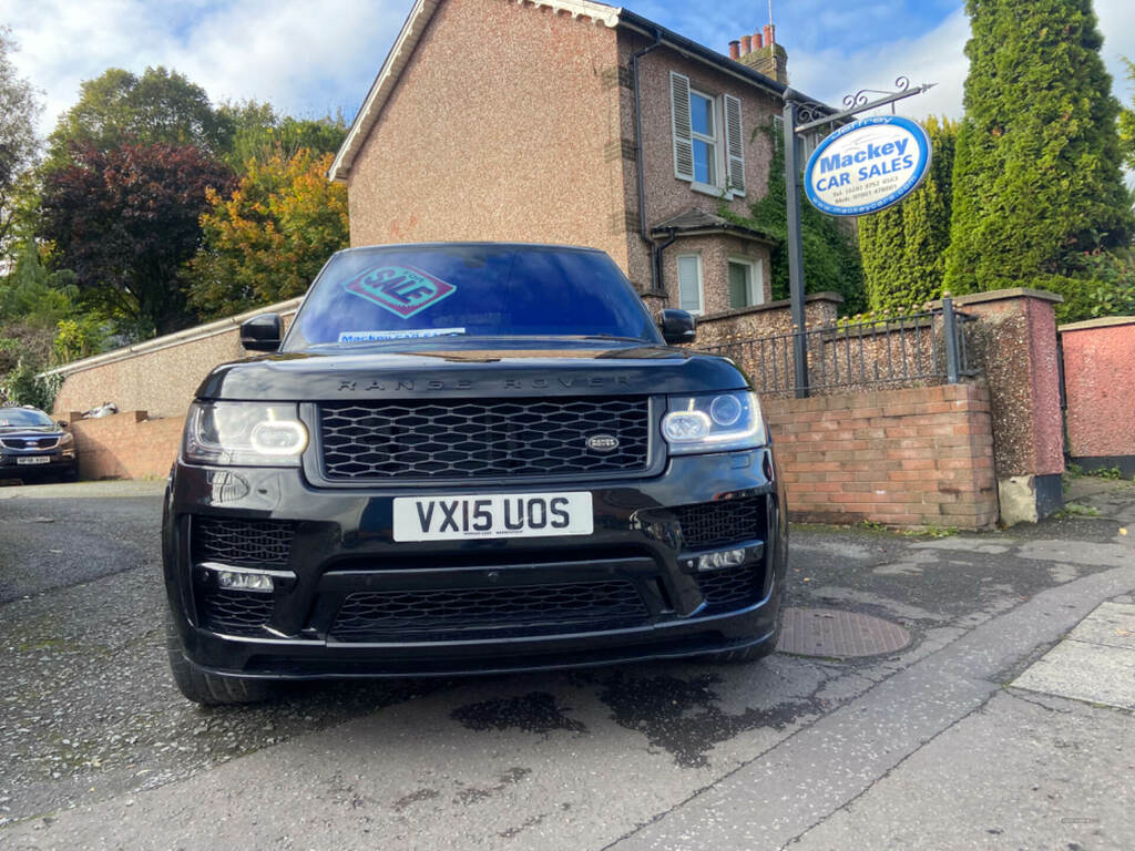 Land Rover Range Rover 4.4 Sdv8 Vogue Se VX15UOS Black #6