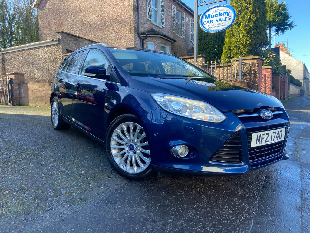 Ford Focus 1.6 Tdci 115 Titanium X Blue