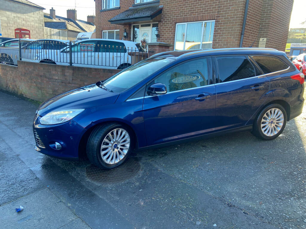 Ford Focus 1.6 Tdci 115 Titanium X MFZ1740 Blue #2