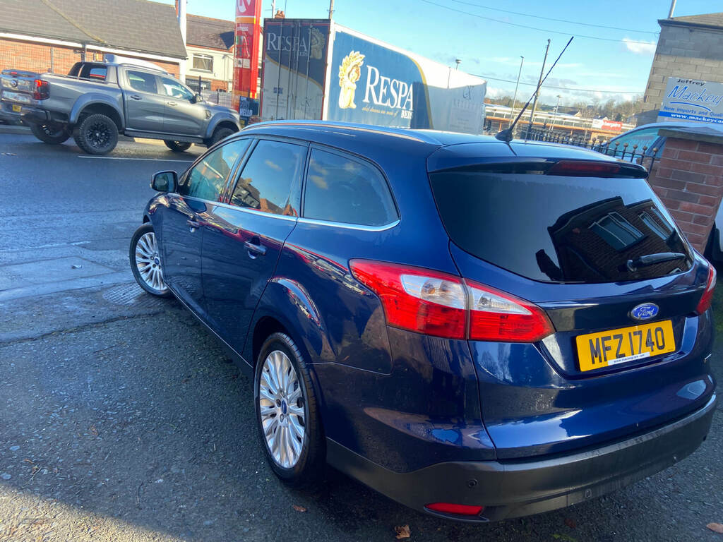 Ford Focus 1.6 Tdci 115 Titanium X MFZ1740 Blue #4