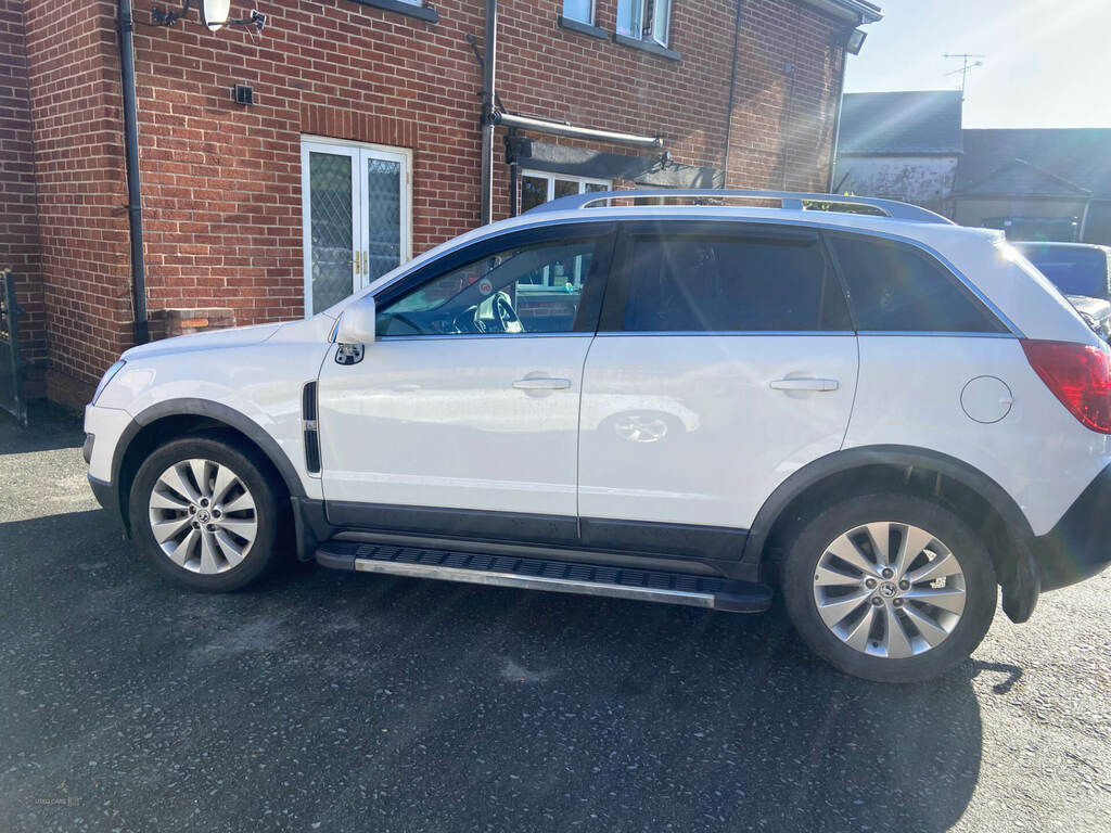 Vauxhall Antara 2.2 Cdti Exclusiv Start Stop RFZ6842 White #6