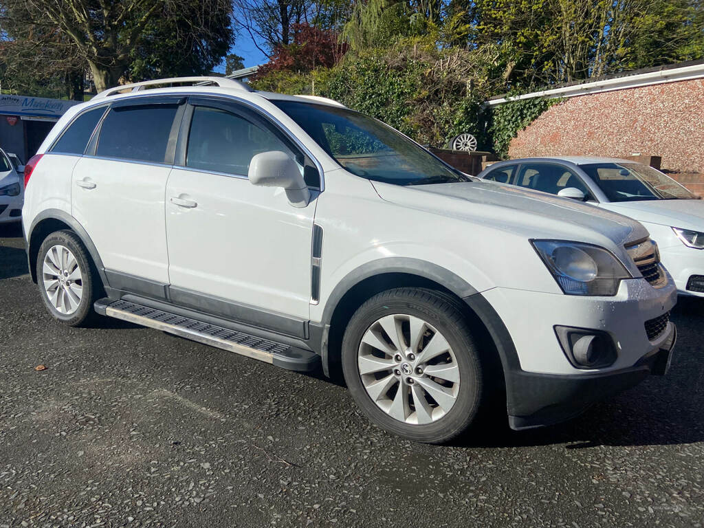 Vauxhall Antara 2.2 Cdti Exclusiv Start Stop White