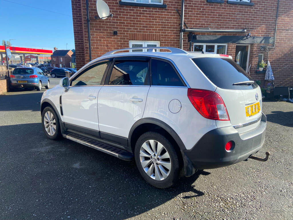 Vauxhall Antara 2.2 Cdti Exclusiv Start Stop RFZ6842 White #5