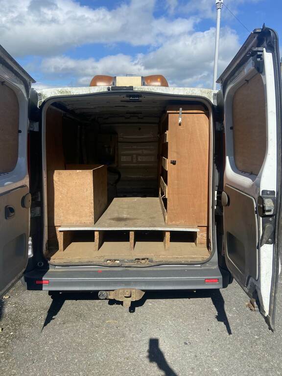 Renault Trafic Sl27dci 115 Sat Nav Van White #5