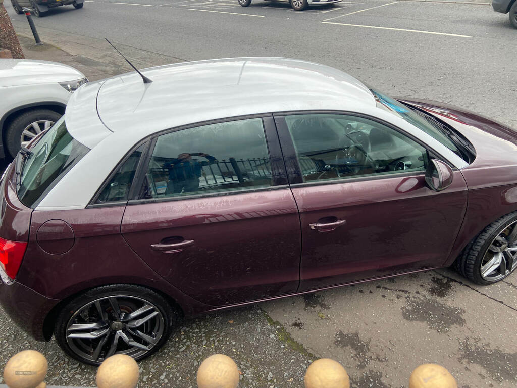Audi A1 1.6 Tdi Sport OY62JWE Red #4