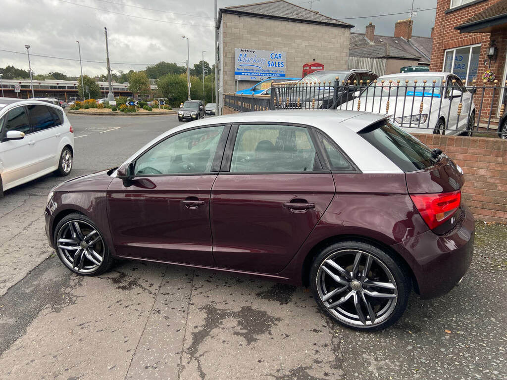 Audi A1 1.6 Tdi Sport OY62JWE Red #3