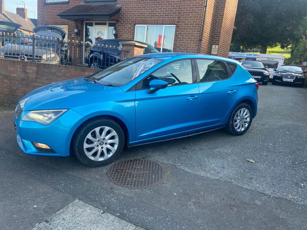 Seat Leon 1.6 Tdi Se Technology Pack WM14VOD Blue #3