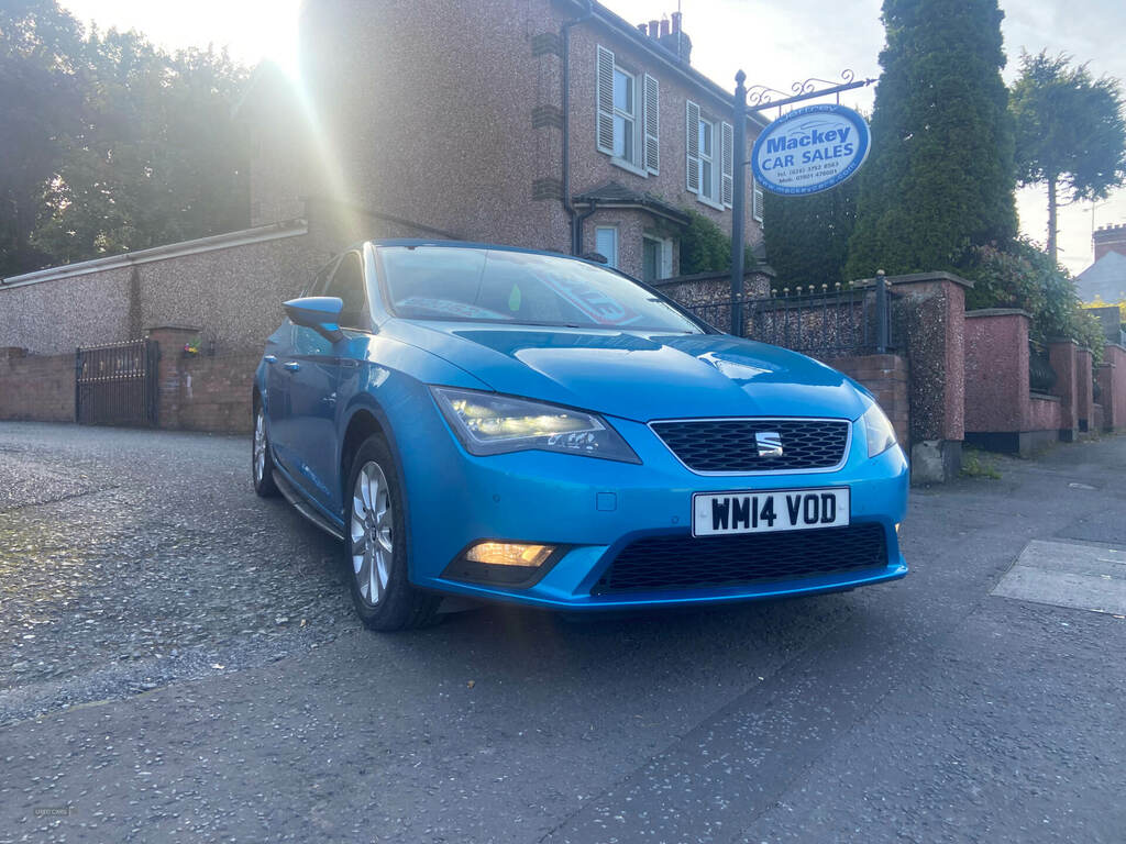 Seat Leon 1.6 Tdi Se Technology Pack WM14VOD Blue #2