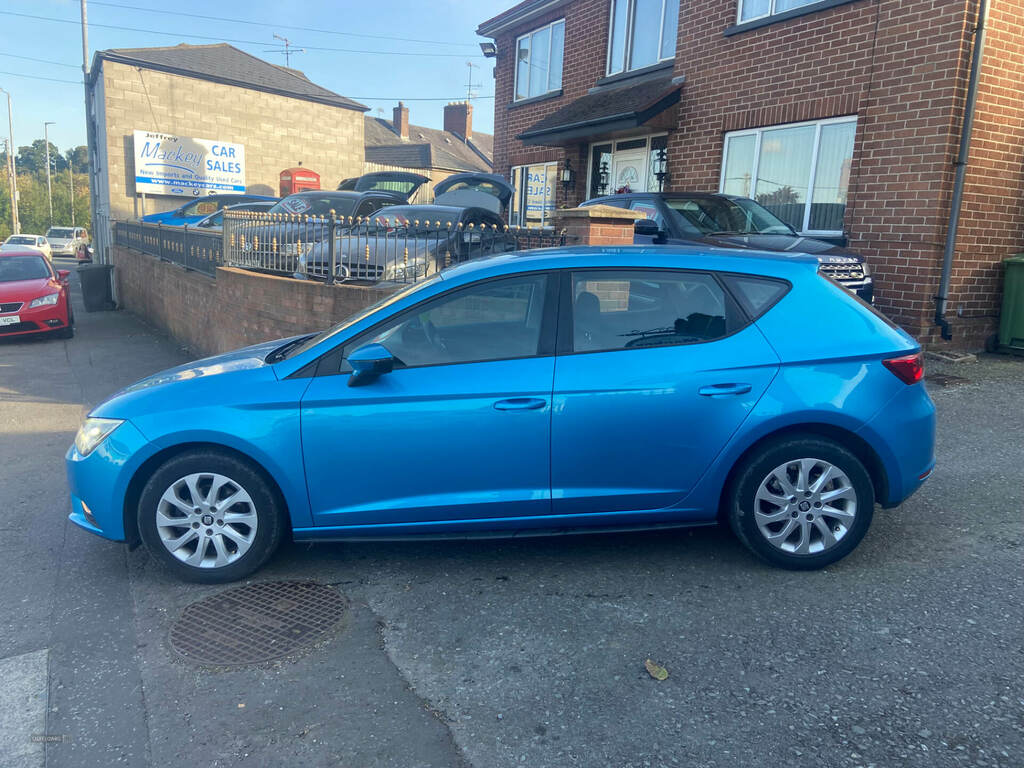 Seat Leon 1.6 Tdi Se Technology Pack WM14VOD Blue #6