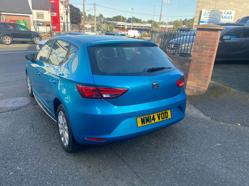Seat Leon 1.6 Tdi Se Technology Pack WM14VOD Blue #5