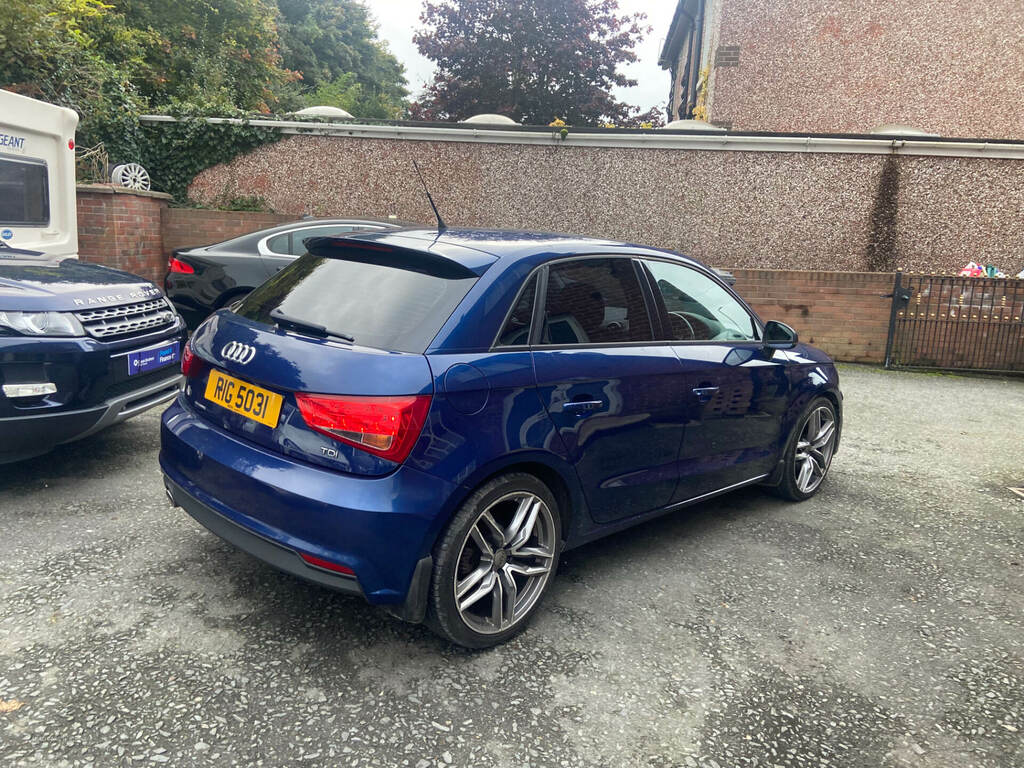 Audi A1 1.6 Tdi Sport RIG5031 Blue #6