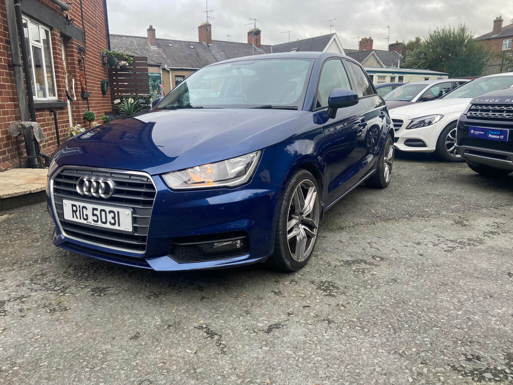 Audi A1 1.6 Tdi Sport RIG5031 Blue #4