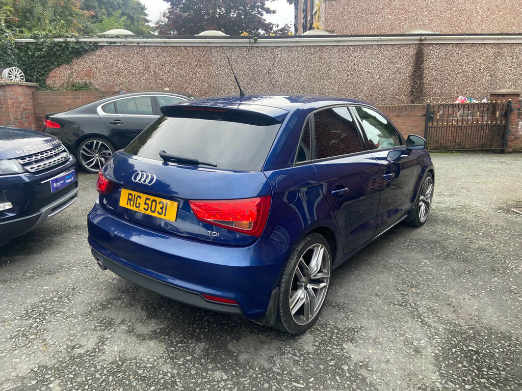 Audi A1 1.6 Tdi Sport RIG5031 Blue #3