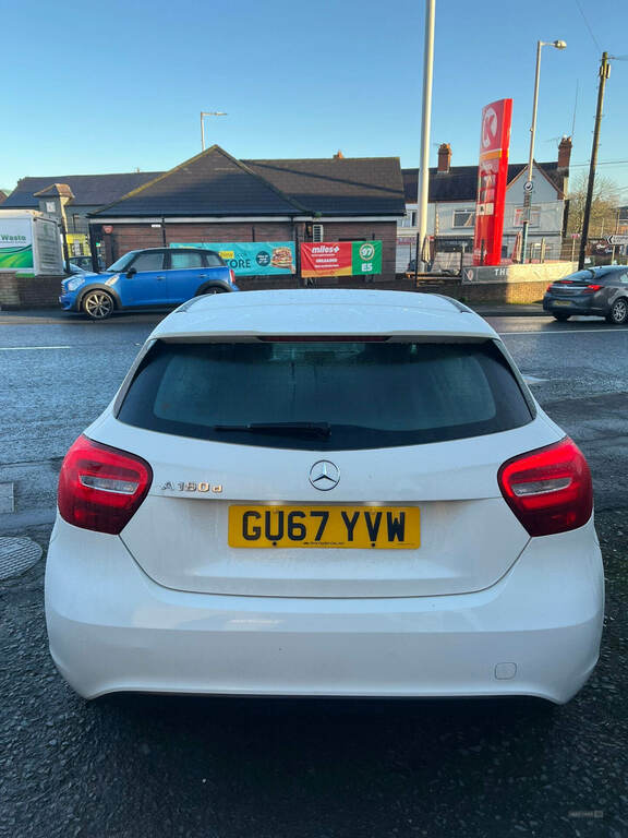 Mercedes-Benz A Class A180d Se GU67YVW White #3