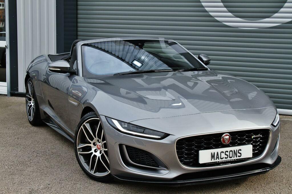 Jaguar F-Type Convertible 5.0 V8 P450 R-dynamic Awd 2020 OY20UCL Grey #4
