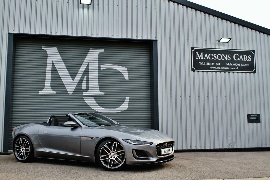 Jaguar F-Type Convertible 5.0 V8 P450 R-dynamic Awd 2020 OY20UCL Grey #3