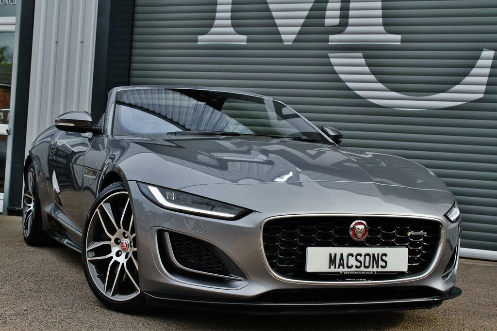 Jaguar F-Type Convertible 5.0 V8 P450 R-dynamic Awd 2020 OY20UCL Grey #5