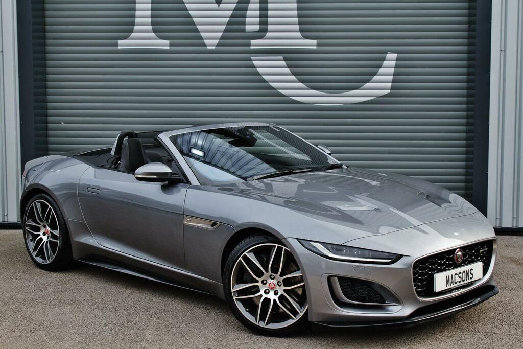 Jaguar F-Type Convertible 5.0 V8 P450 R-dynamic Awd 2020 OY20UCL Grey #2