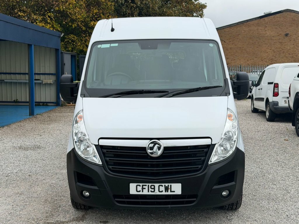 Vauxhall Movano 2.3L Null CF19CWL White #2