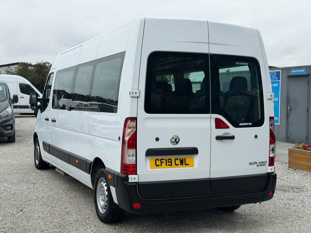 Vauxhall Movano 2.3L Null CF19CWL White #4
