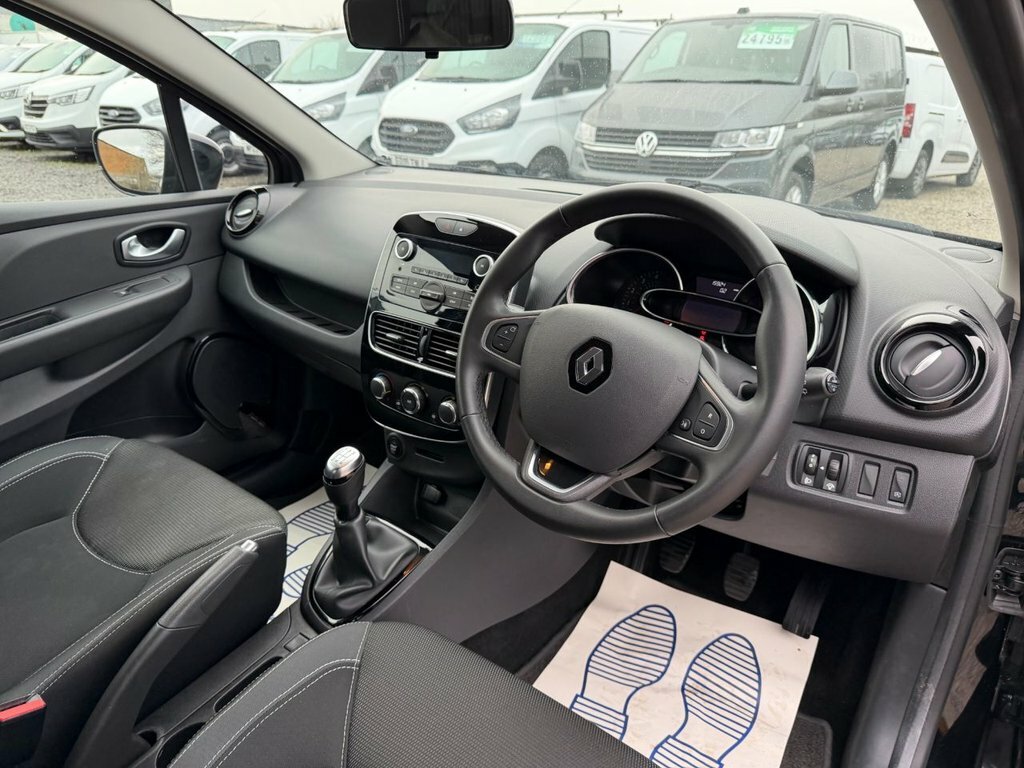 Renault Clio Hatchback PL19HXE Black #5