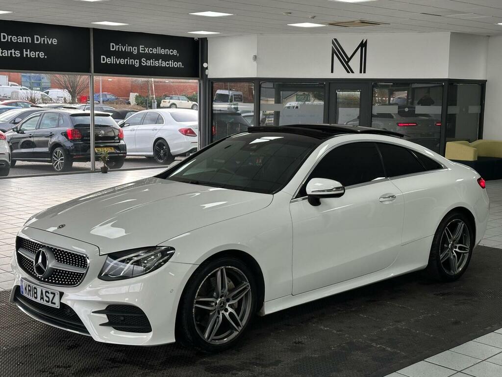 Mercedes-Benz E Class Coupe 2.0 E220d Amg Line Premium G-tronic Euro KR18ASZ White #6