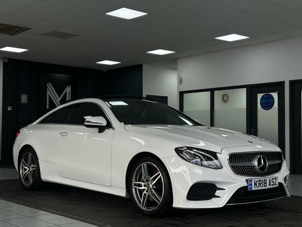 Mercedes-Benz E Class Coupe 2.0 E220d Amg Line Premium G-tronic Euro KR18ASZ White #2