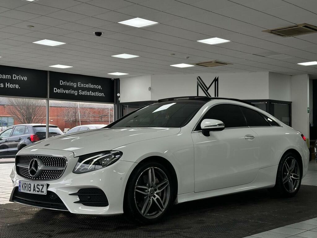 Mercedes-Benz E Class Coupe 2.0 E220d Amg Line Premium G-tronic Euro KR18ASZ White #3