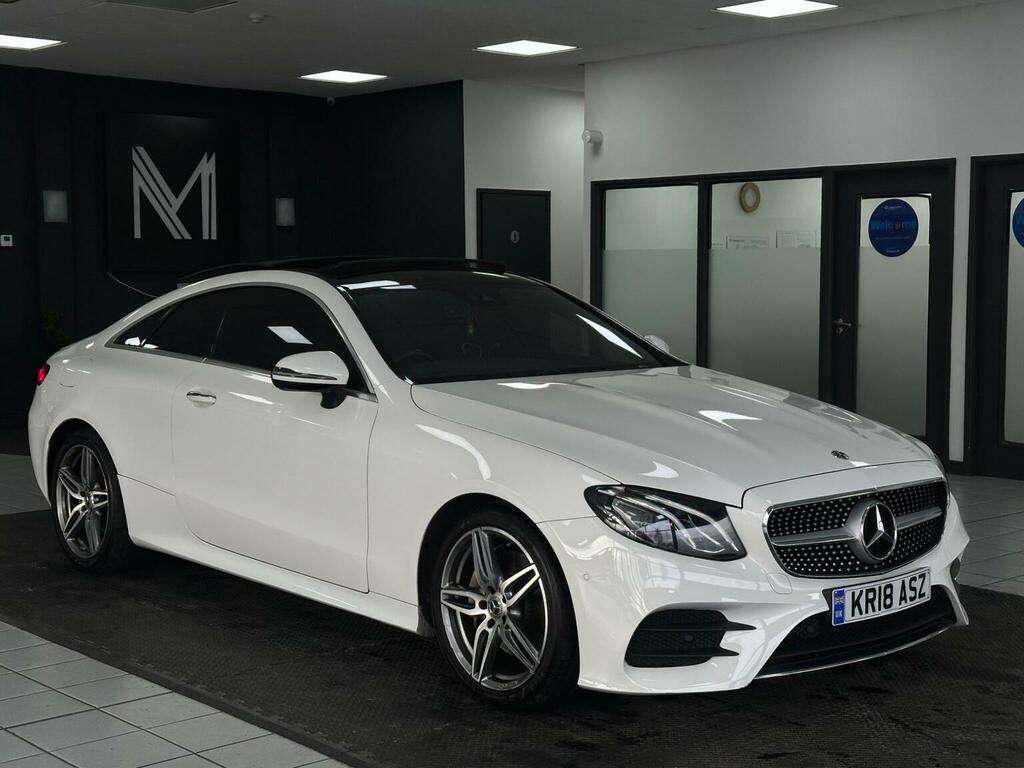 Mercedes-Benz E Class Coupe 2.0 E220d Amg Line Premium G-tronic Euro White