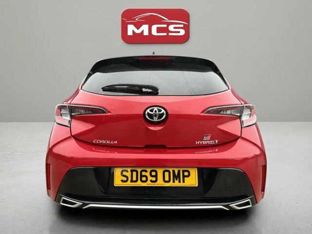 Toyota Corolla Vvt-h Gr Sport Hatchback Red #6