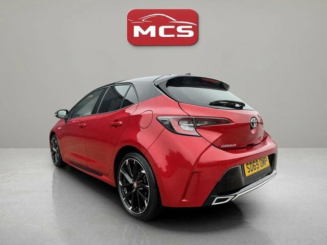 Toyota Corolla Vvt-h Gr Sport Hatchback Red #5