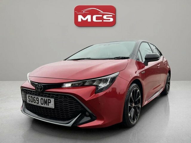 Toyota Corolla Vvt-h Gr Sport Hatchback Red #3