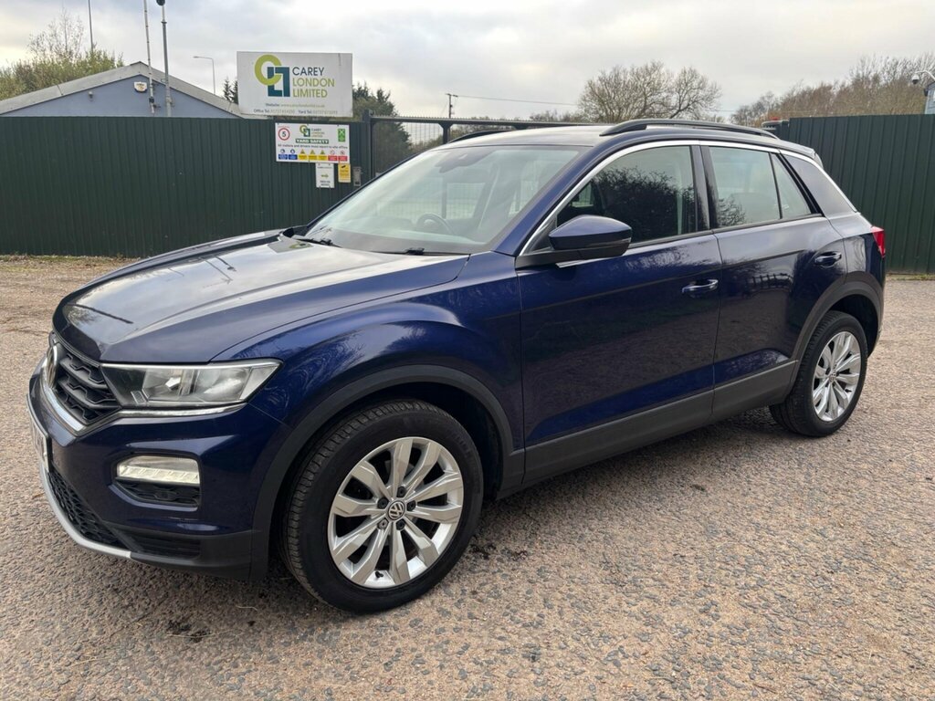 Volkswagen T-Roc 1.0 Tsi Se Euro 6 Ss VO68ZHW Blue #2