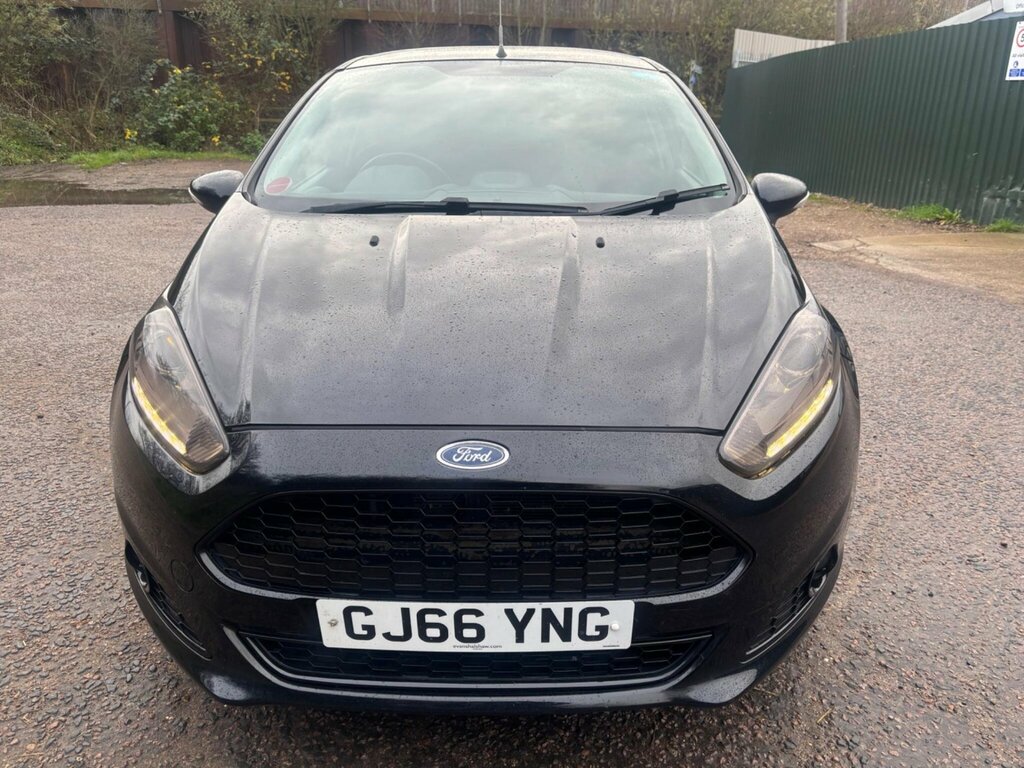 Ford Fiesta 1.25 Zetec Euro 6 GJ66YNG Black #3